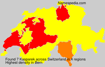 Surname Kasparek in Switzerland Surname Kasparek in Switzerland