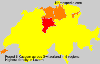 Surname Kassem in Switzerland Surname Kassem in Switzerland