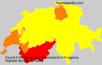 Surname Kattan in Switzerland Surname Kattan in Switzerland