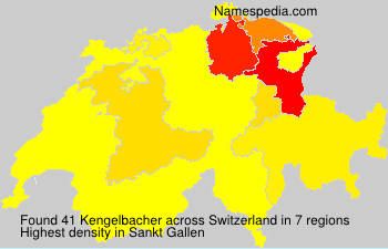 Surname Kengelbacher in Switzerland Surname Kengelbacher in Switzerland