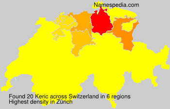 Surname Keric in Switzerland Surname Keric in Switzerland