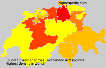 Surname Kerner in Switzerland Surname Kerner in Switzerland