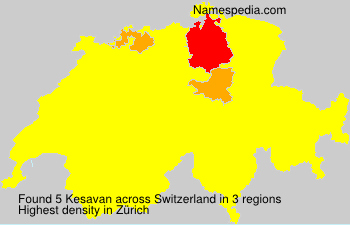 Surname Kesavan in Switzerland Surname Kesavan in Switzerland