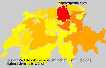 Surname Kessler in Switzerland Surname Kessler in Switzerland