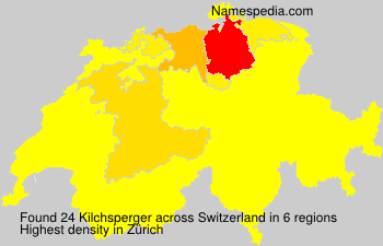 Surname Kilchsperger in Switzerland Surname Kilchsperger in Switzerland