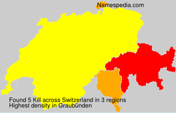 Surname Kill in Switzerland Surname Kill in Switzerland