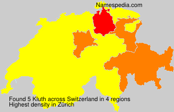 Surname Kluth in Switzerland Surname Kluth in Switzerland