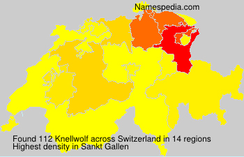 Surname Knellwolf in Switzerland Surname Knellwolf in Switzerland
