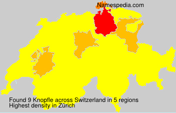 Surname Knopfle in Switzerland Surname Knopfle in Switzerland