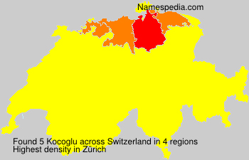 Surname Kocoglu in Switzerland Surname Kocoglu in Switzerland