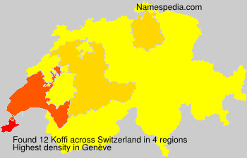 Surname Koffi in Switzerland Surname Koffi in Switzerland
