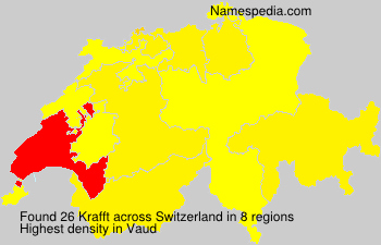 Surname Krafft in Switzerland Surname Krafft in Switzerland