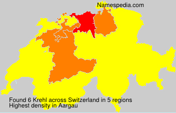Surname Krehl in Switzerland Surname Krehl in Switzerland