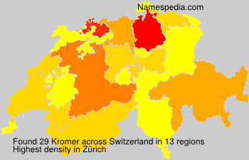 Surname Kromer in Switzerland Surname Kromer in Switzerland