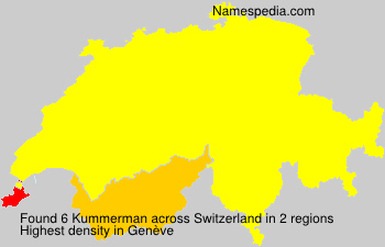Surname Kummerman in Switzerland Surname Kummerman in Switzerland
