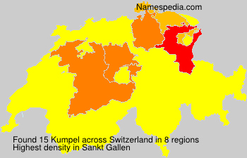 Surname Kumpel in Switzerland Surname Kumpel in Switzerland