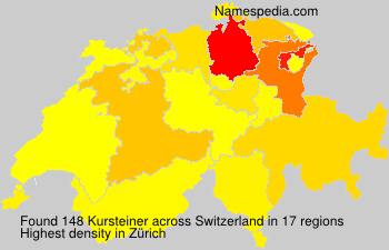 Surname Kursteiner in Switzerland Surname Kursteiner in Switzerland