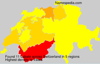 Surname Labate in Switzerland Surname Labate in Switzerland