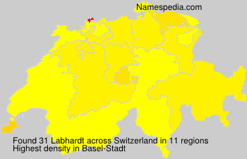 Surname Labhardt in Switzerland Surname Labhardt in Switzerland