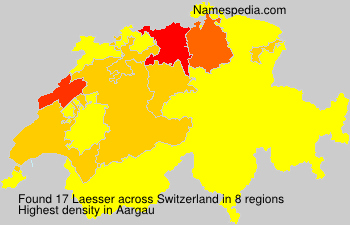 Surname Laesser in Switzerland Surname Laesser in Switzerland