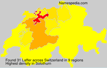 Surname Laffer in Switzerland Surname Laffer in Switzerland