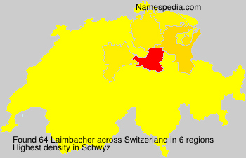 Surname Laimbacher in Switzerland Surname Laimbacher in Switzerland
