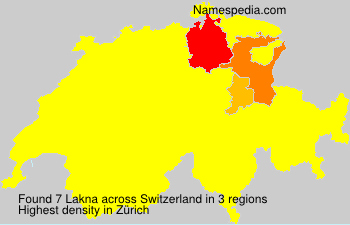 Surname Lakna in Switzerland Surname Lakna in Switzerland