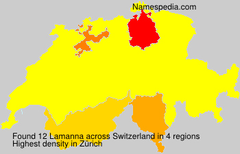 Surname Lamanna in Switzerland Surname Lamanna in Switzerland