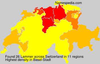 Surname Lammer in Switzerland Surname Lammer in Switzerland