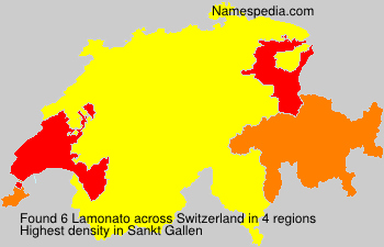 Surname Lamonato in Switzerland Surname Lamonato in Switzerland