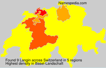 Surname Langin in Switzerland Surname Langin in Switzerland