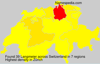 Surname Langmeier in Switzerland Surname Langmeier in Switzerland