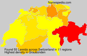 Surname Lareida in Switzerland Surname Lareida in Switzerland