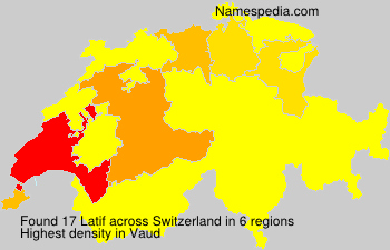 Surname Latif in Switzerland Surname Latif in Switzerland