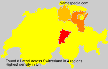 Surname Latzel in Switzerland Surname Latzel in Switzerland