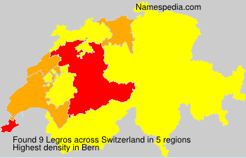 Surname Legros in Switzerland Surname Legros in Switzerland