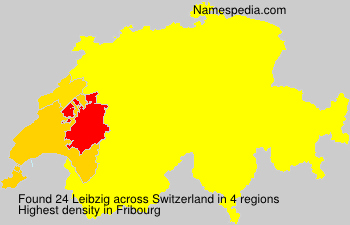Surname Leibzig in Switzerland Surname Leibzig in Switzerland