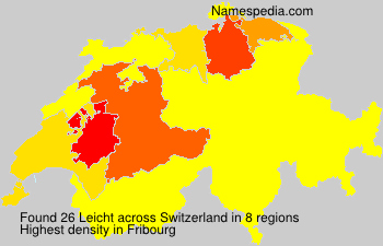 Surname Leicht in Switzerland Surname Leicht in Switzerland