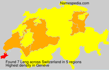 Surname Leng in Switzerland Surname Leng in Switzerland