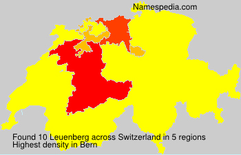 Surname Leuenberg in Switzerland Surname Leuenberg in Switzerland