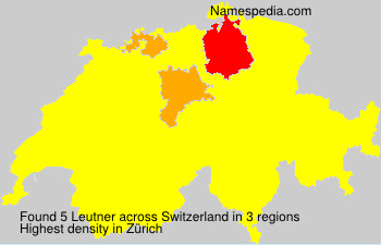 Surname Leutner in Switzerland Surname Leutner in Switzerland