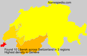Surname Liberek in Switzerland Surname Liberek in Switzerland