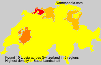 Surname Libsig in Switzerland Surname Libsig in Switzerland