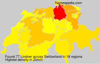 Surname Lindner in Switzerland Surname Lindner in Switzerland