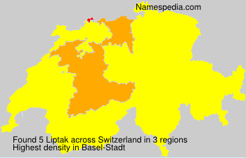 Surname Liptak in Switzerland Surname Liptak in Switzerland
