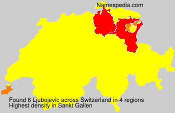 Surname Ljubojevic in Switzerland Surname Ljubojevic in Switzerland