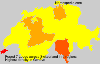Surname Loddo in Switzerland Surname Loddo in Switzerland