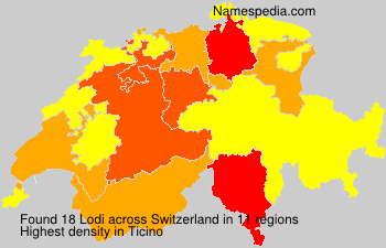 Surname Lodi in Switzerland Surname Lodi in Switzerland
