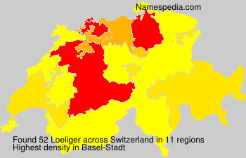 Surname Loeliger in Switzerland Surname Loeliger in Switzerland