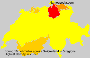 Surname Lohmuller in Switzerland Surname Lohmuller in Switzerland